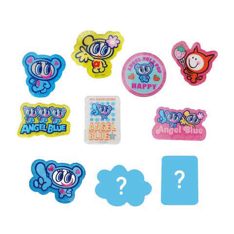 エンジェルブルー シークレットアクリルステッカーー